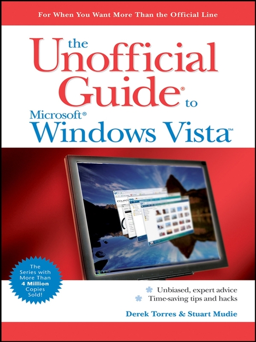 Cover image for The Unofficial Guide to Windows Vista